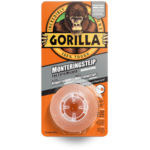 Gorilla Monteringstape 1,5M