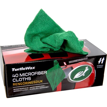 Microfiber Cloths 40stk