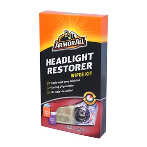 AA Headlight Restorer Wipes Kit