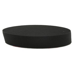 Polérpute Svart myk 180mm