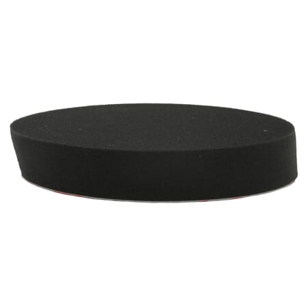 Polérpute Svart myk 180mm