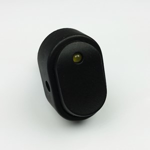 TRYKKBRYTER OVAL M/LYS ORANGE