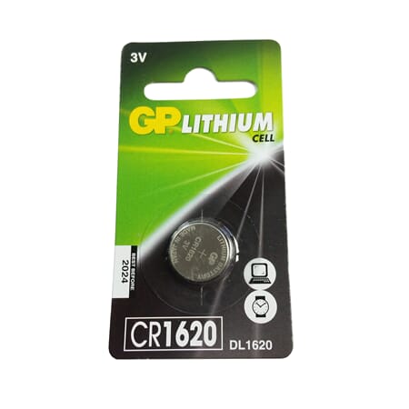 GP CR 1620 BATTERI 3V