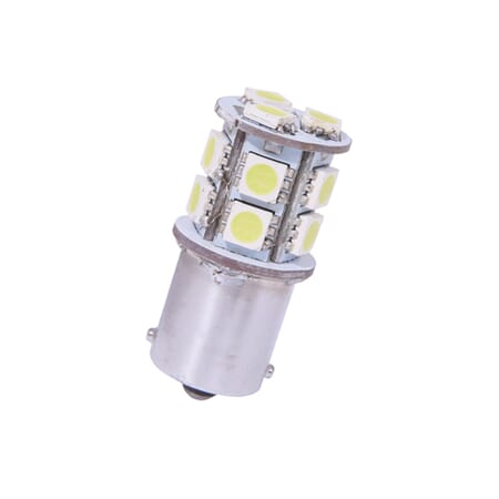 LEDPÆRE BA15S 10W 12V HVIT (12814)