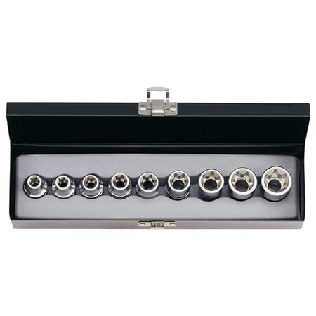 "FORCE TORX SETT INNV.E-PIPER 9 DELER 1/2"""
