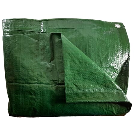 PRESENNING 2 X 3 M GRØNN M/MALJER