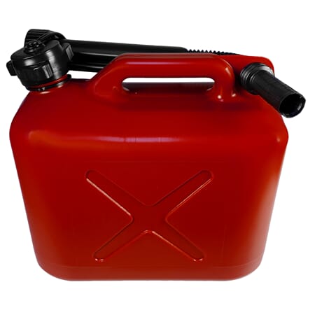 BENSINKANNE 5L RØD