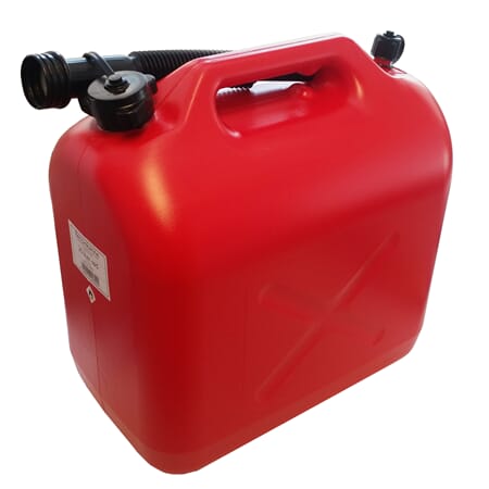 BENSINKANNE 20L RØD M/LUFTING