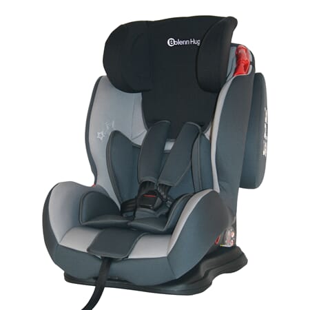 BARNESTOL B-HUG 9-36KG GRÅ/SORT
