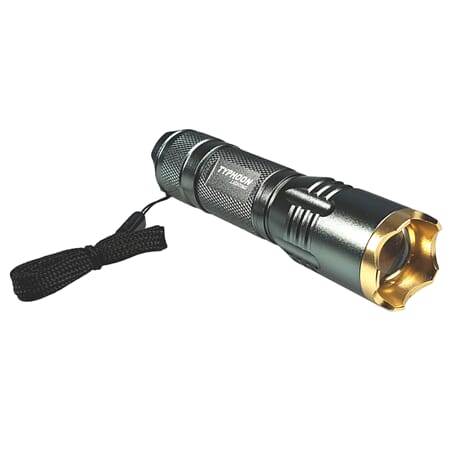LOMMELYKT M/NØDHAMMER 3W CREE LED 80 LUMEN
