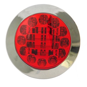 BAKLYKT RUND LED STOPP/BAKLYS 10-30V
