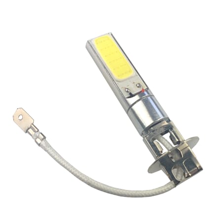 LEDPÆRE COB LED H3 HVIT (12336)