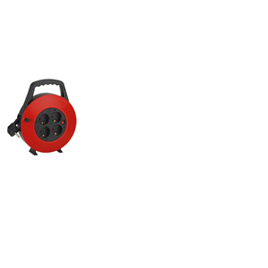 KABELTROMMEL PVC 10M 4-VEIS 3X1,0