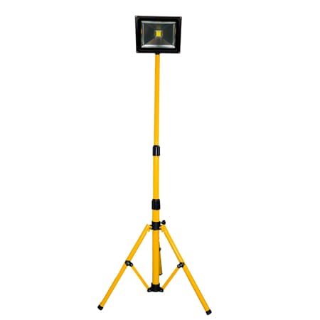 ARBEIDSLAMPE 220V LED 30W M/STATIV 150CM.