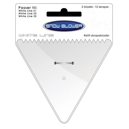 SNOWBLOWER BLADE 2-PK FOR S3/S4 B: 10,5CM