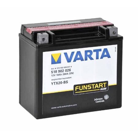 MC 12V AGM TX20-BS 18Ah